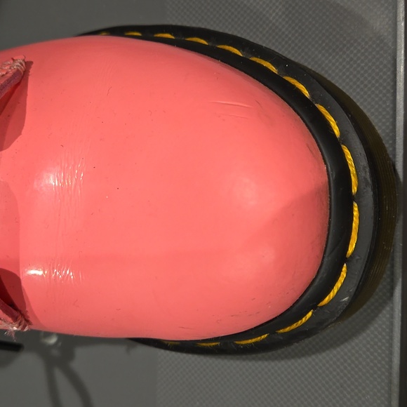 Doc Martens Boots- rare color! Melon pink - Picture 5 of 17